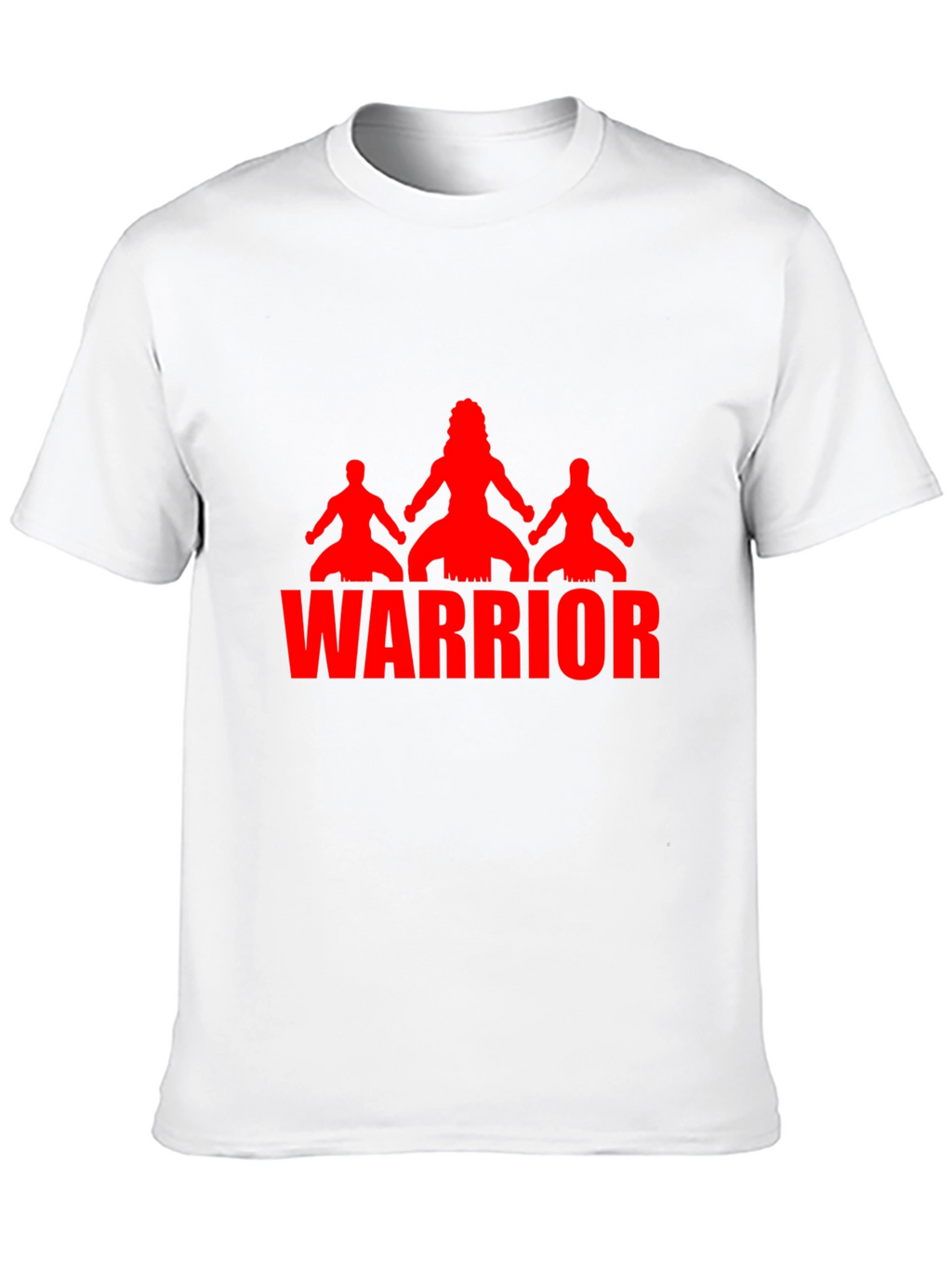 Warrior Graphic Black T-Shirt - Mens