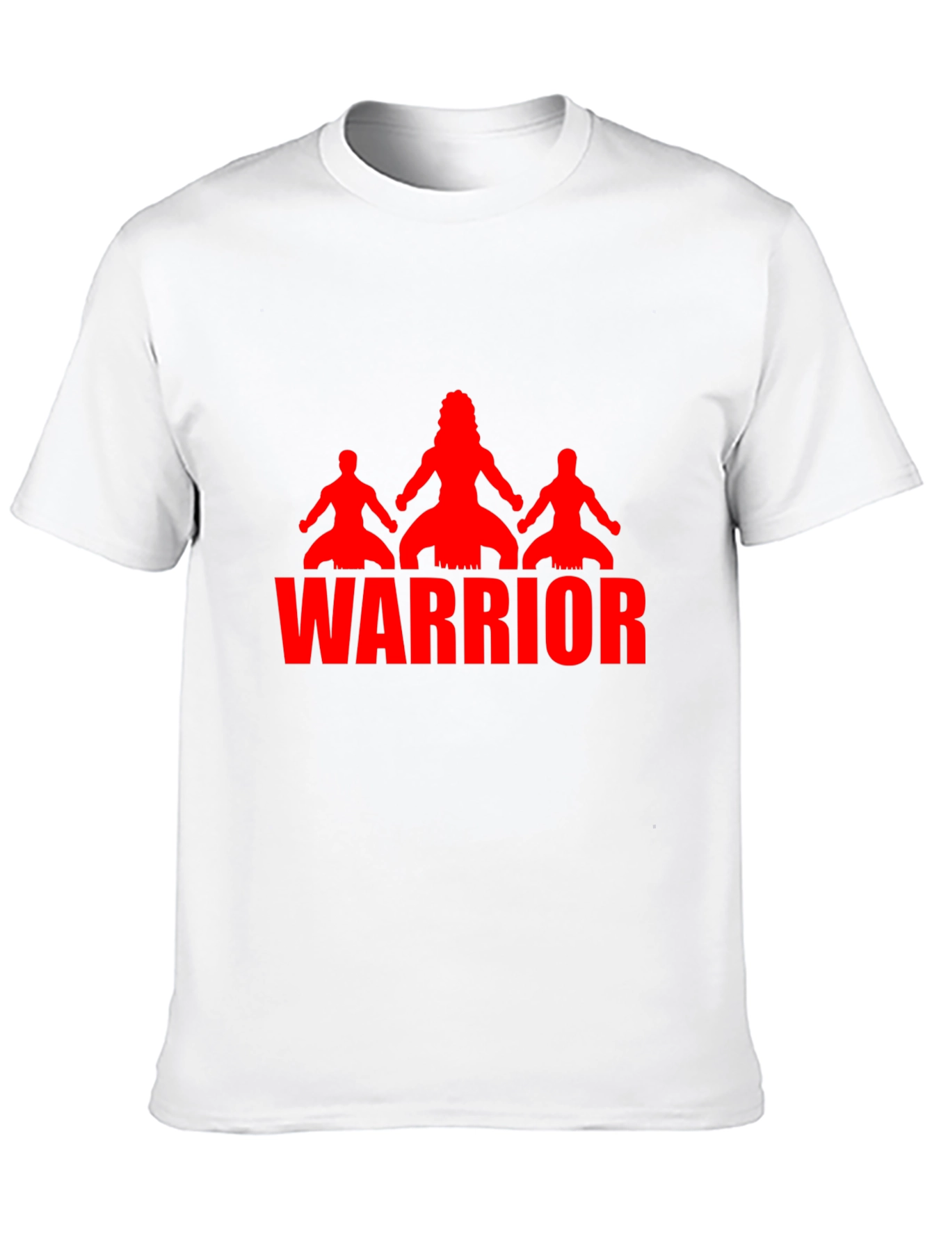 Warrior Graphic Black T-Shirt - Mens