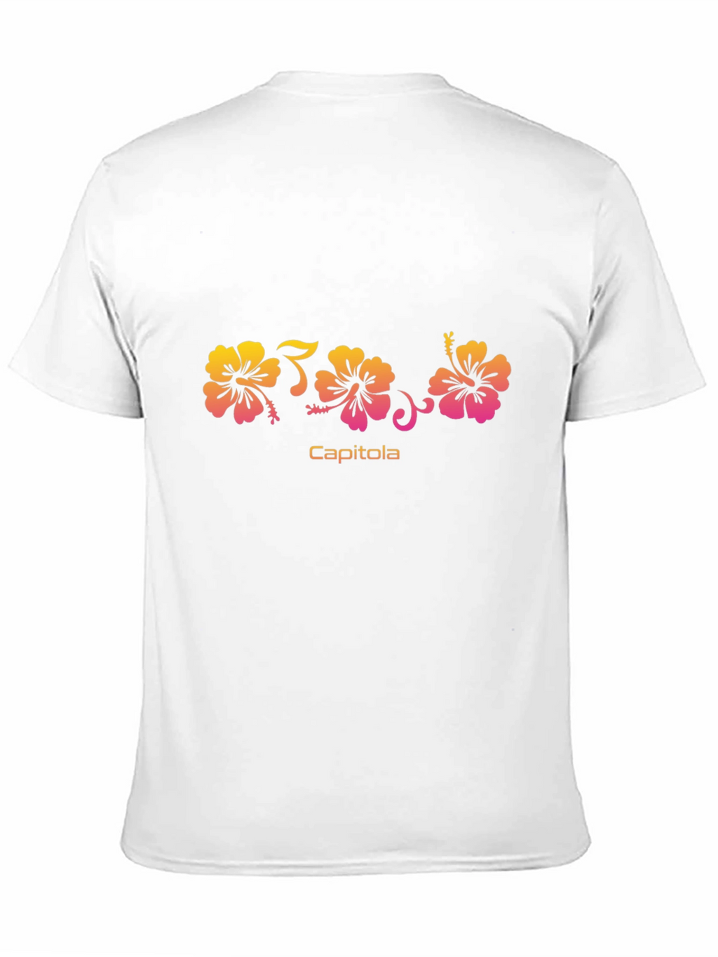 Capitola Hibiscus Flower Graphic T-Shirt