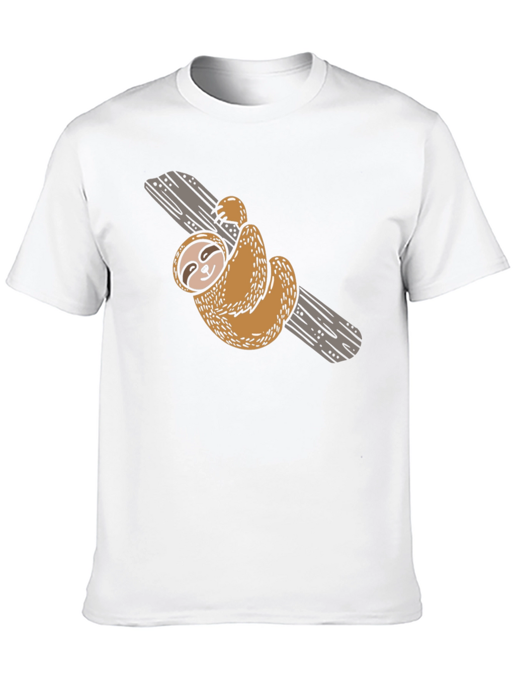 Sloth on a Branch Graphic Tee