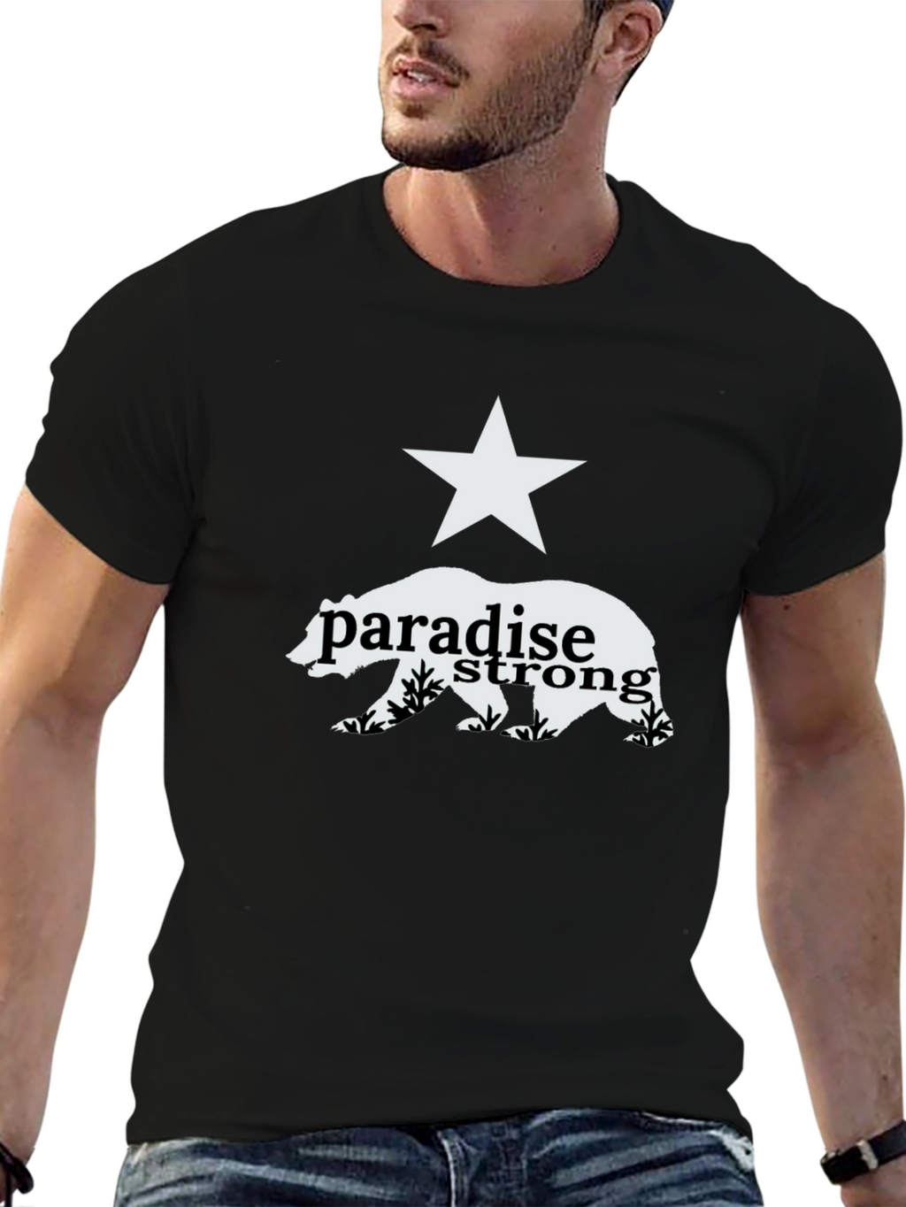 Paradise Strong Bear T-Shirt