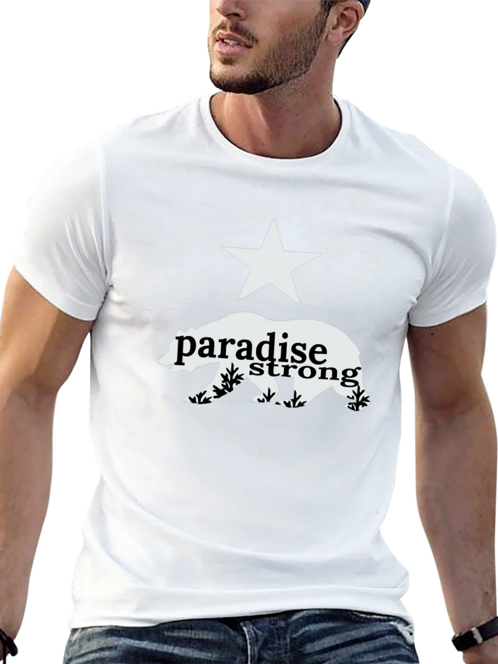 Paradise Strong Bear T-Shirt