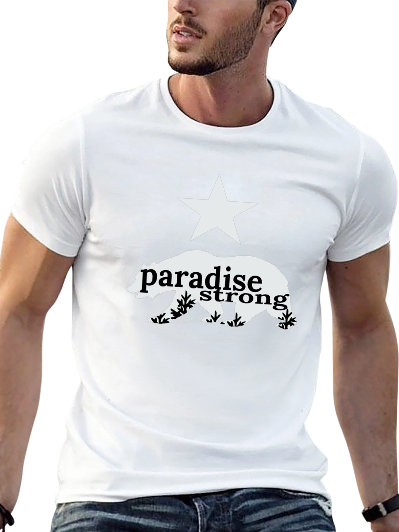 Paradise Strong Bear T-Shirt
