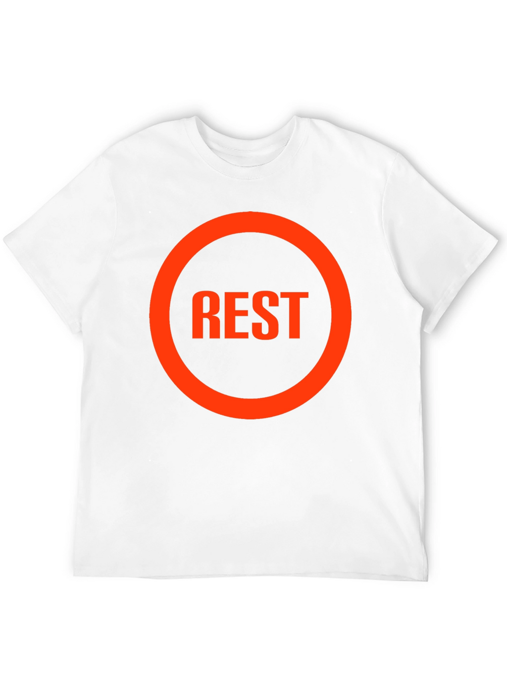 REST Graphic Tee - Casual Comfort