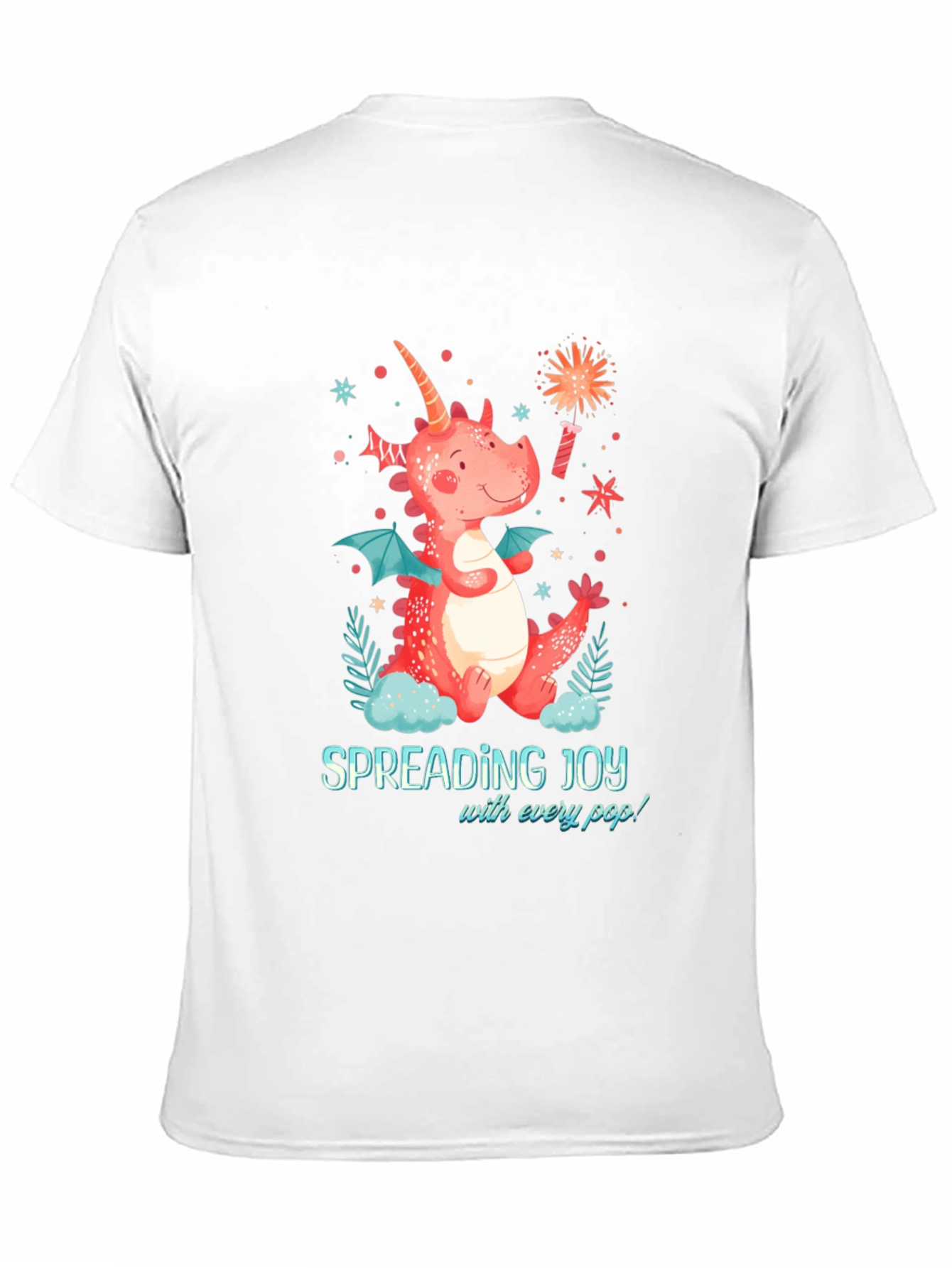 Spreading Joy Dragon Tee - Sparkle Fun!