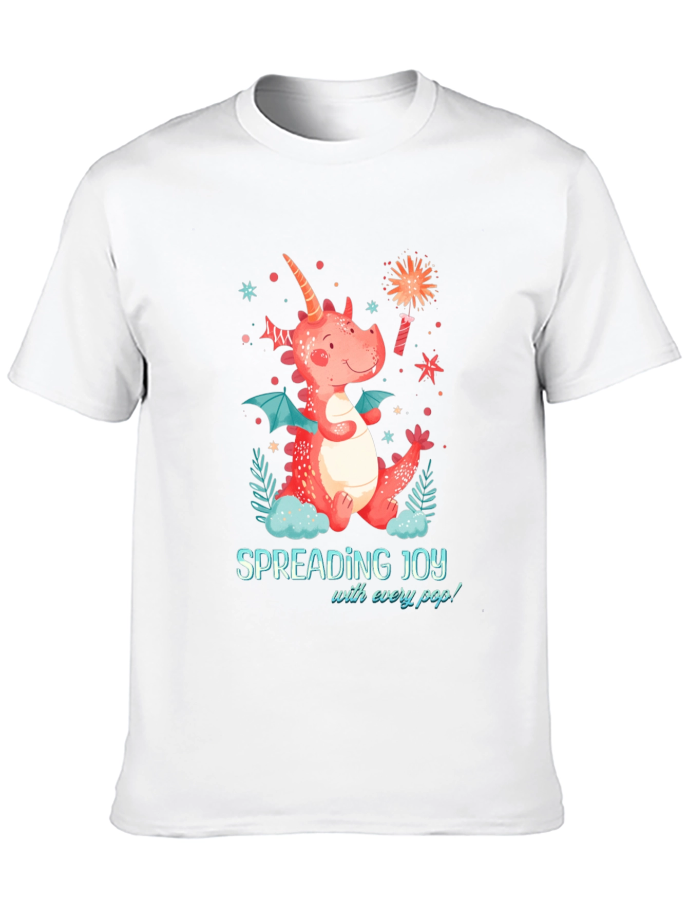 Spreading Joy Dragon Tee - Sparkle Fun!
