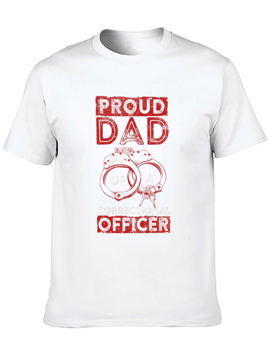 Proud Dad Correctional Officer T-Shirt