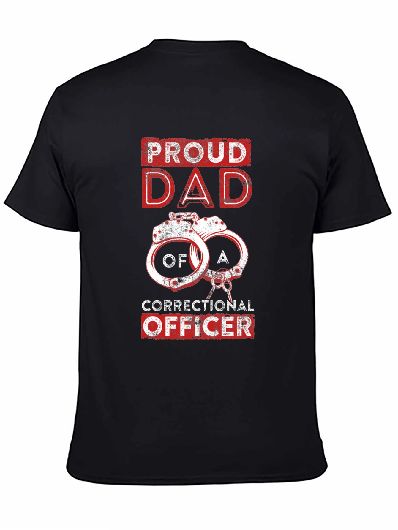 Proud Dad Correctional Officer T-Shirt
