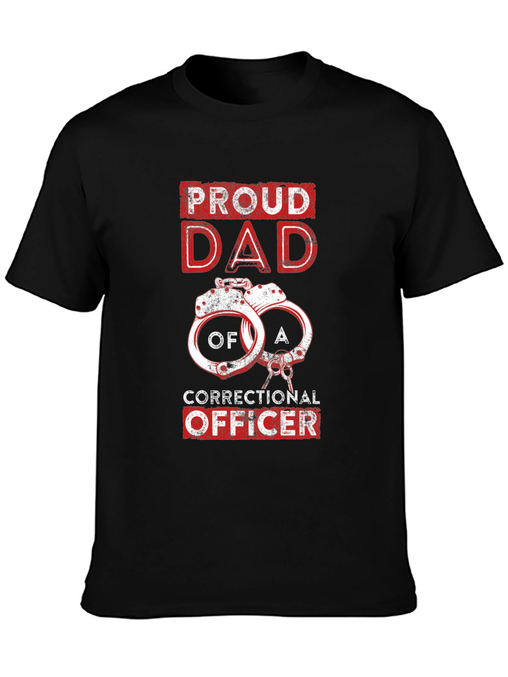 Proud Dad Correctional Officer T-Shirt