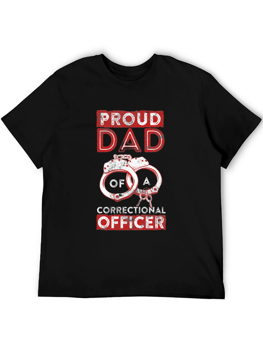 Proud Dad Correctional Officer T-Shirt