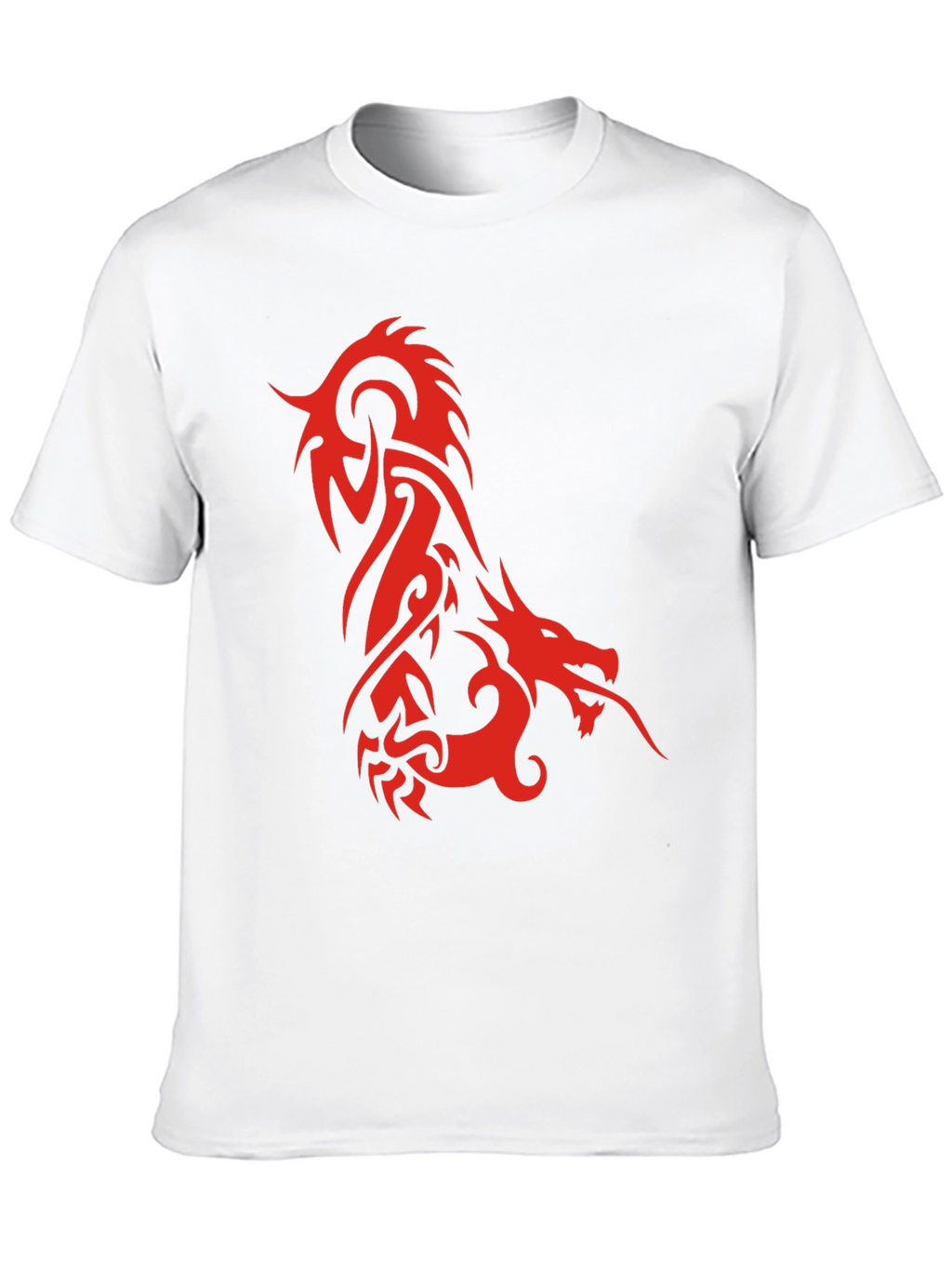 Dragon Graphic Tee - Stylish Mens Black T-Shirt