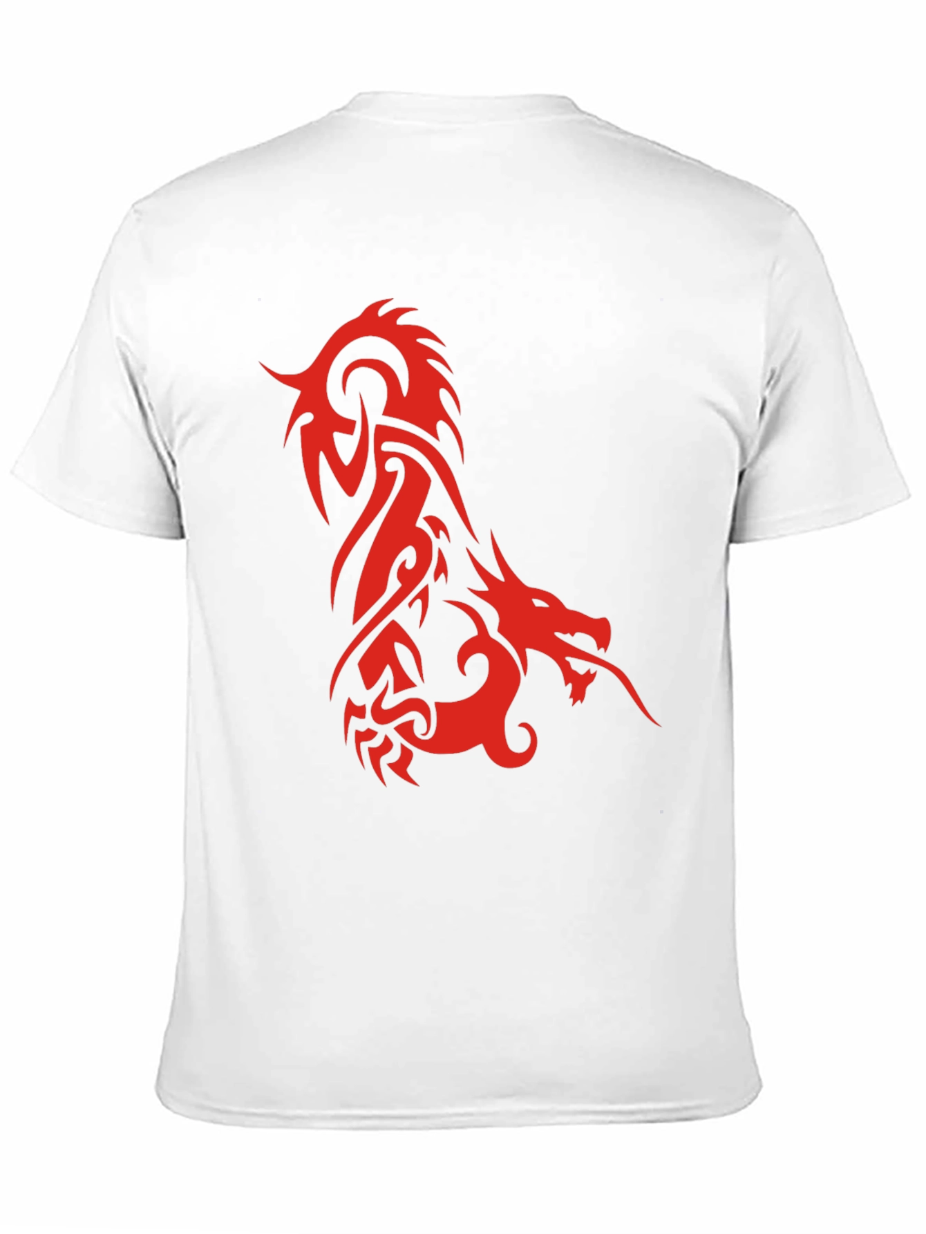 Dragon Graphic Tee - Stylish Mens Black T-Shirt