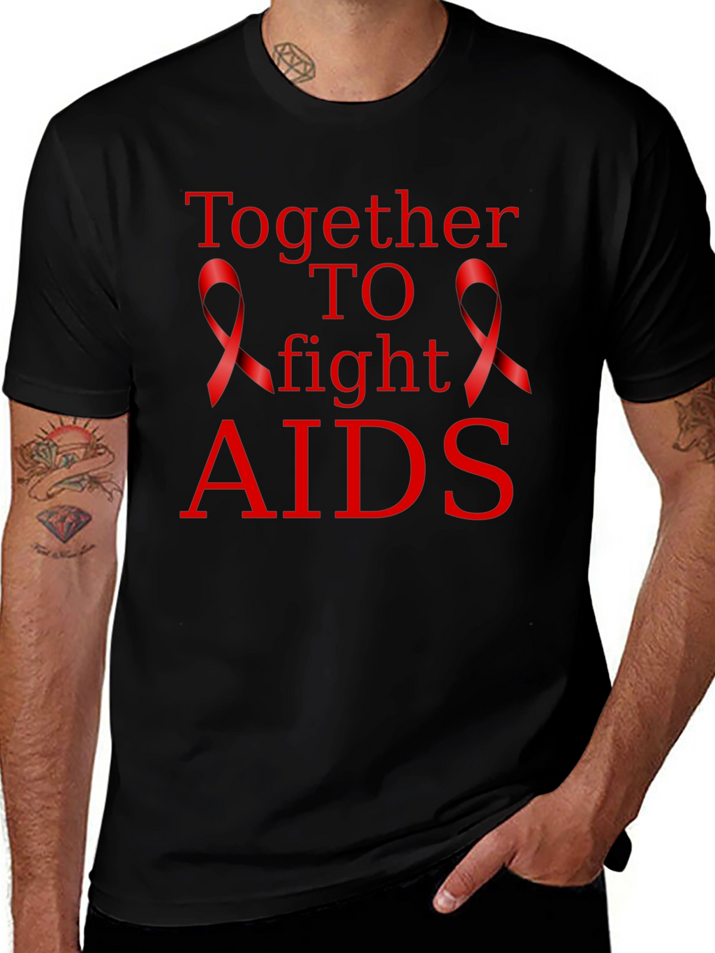 Fight AIDS Awareness T-Shirt
