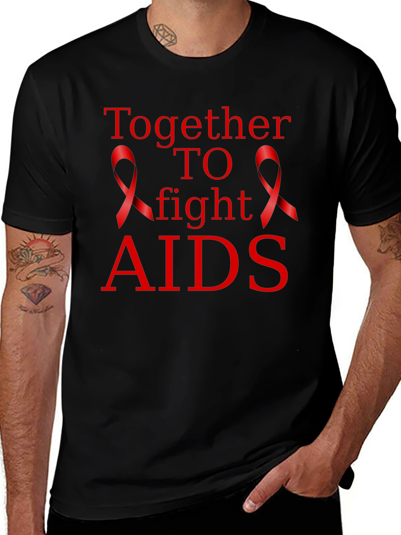 Fight AIDS Awareness T-Shirt