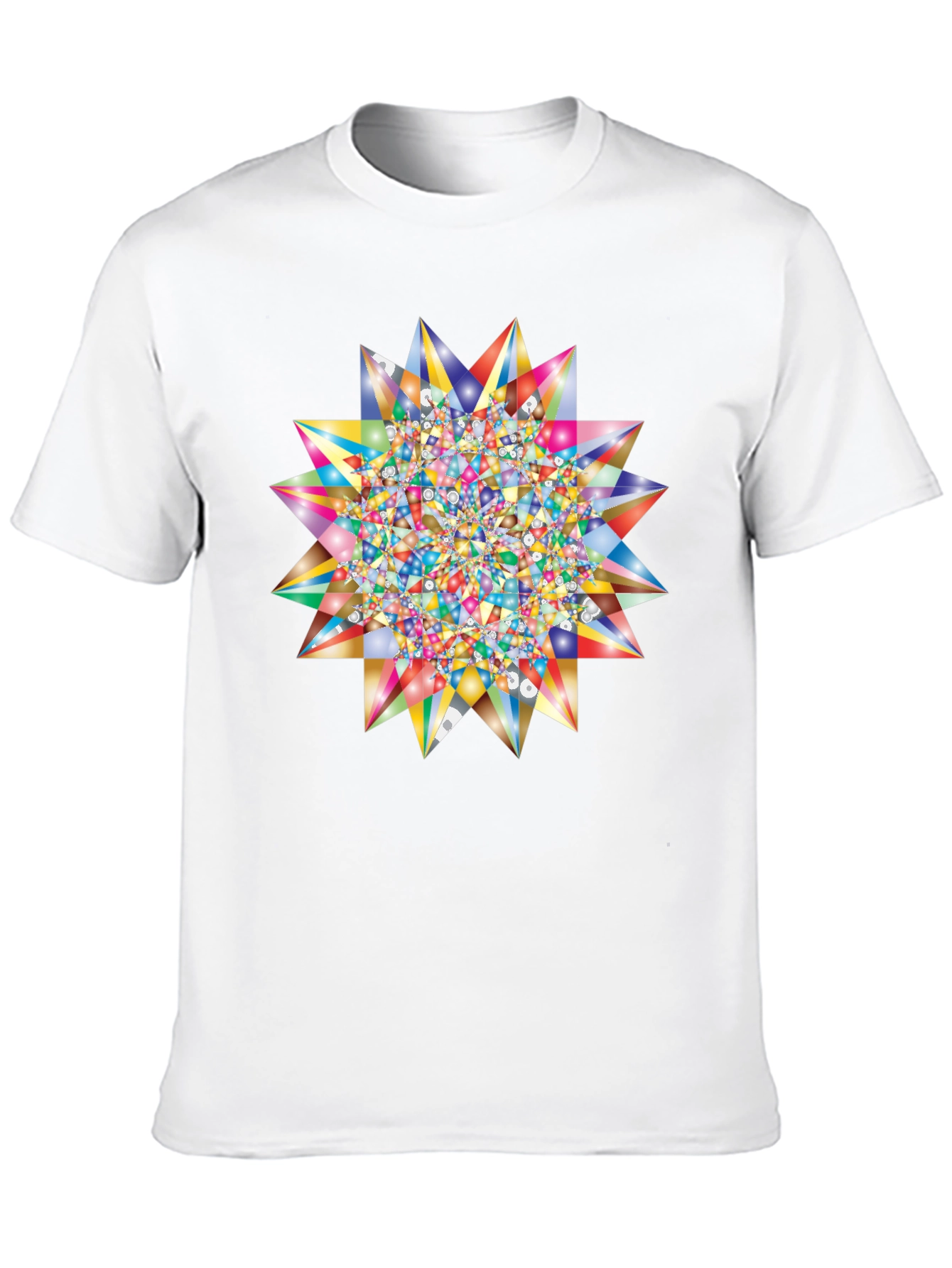 Kaleidoscope Starburst Graphic Tee
