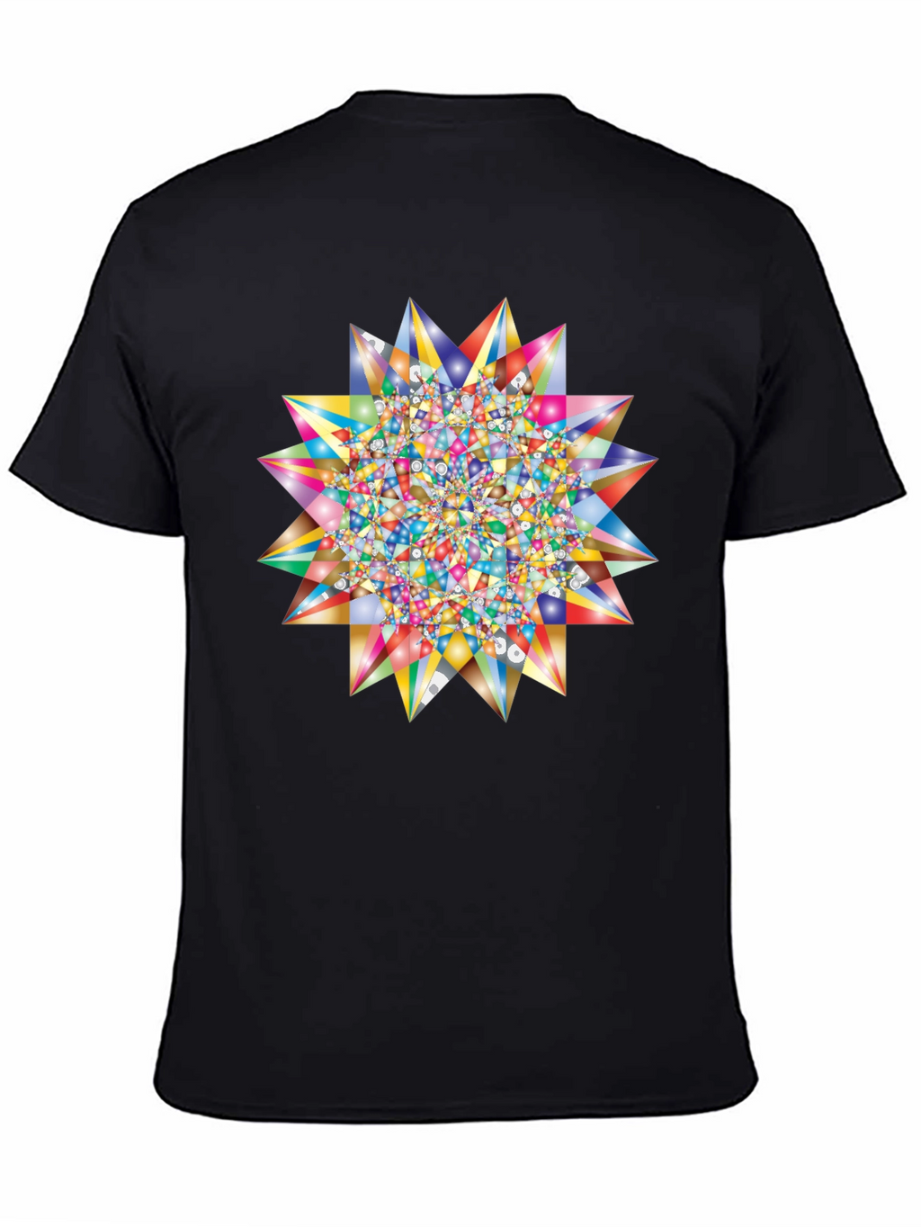 Kaleidoscope Starburst Graphic Tee