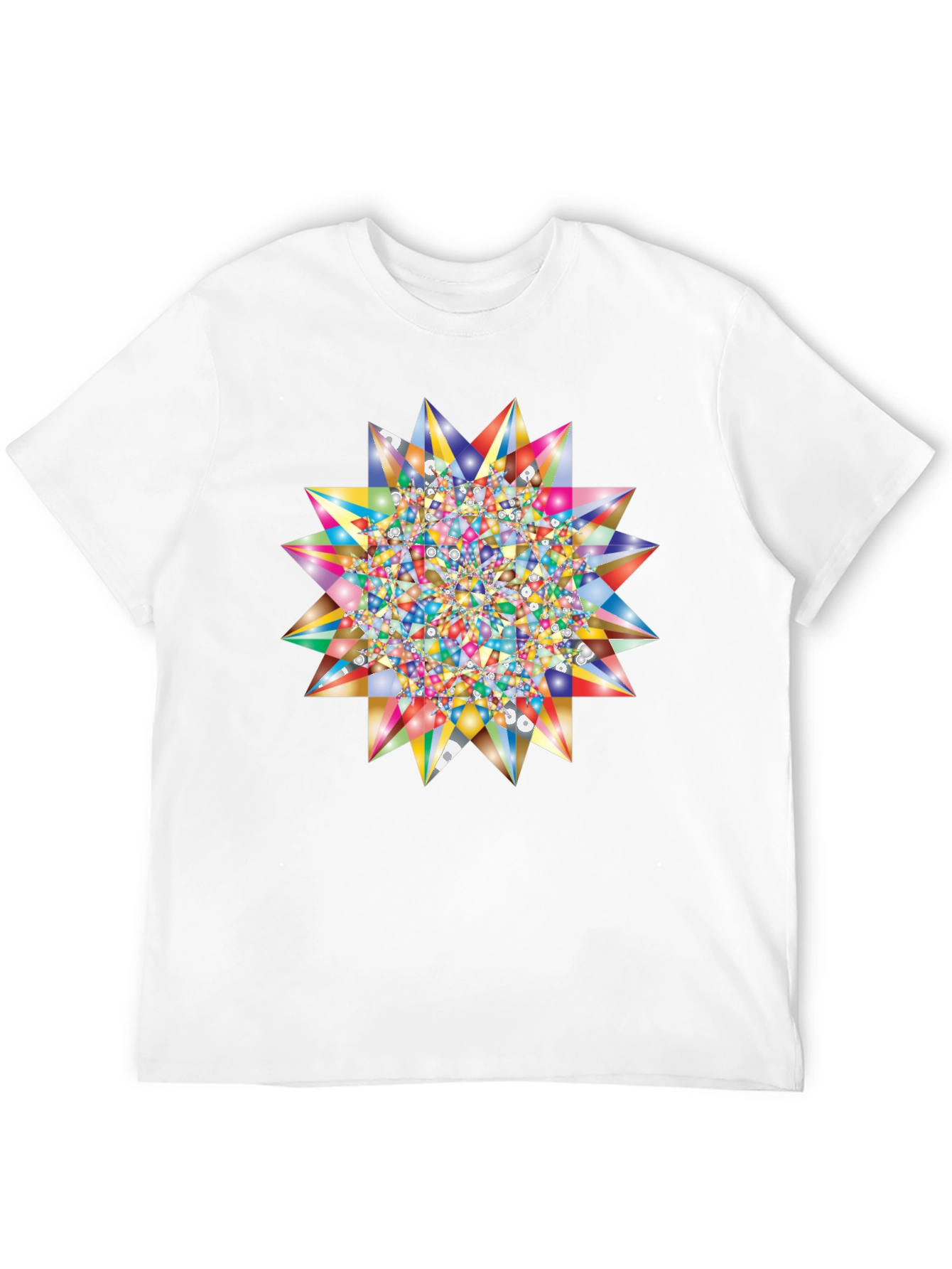 Kaleidoscope Starburst Graphic Tee