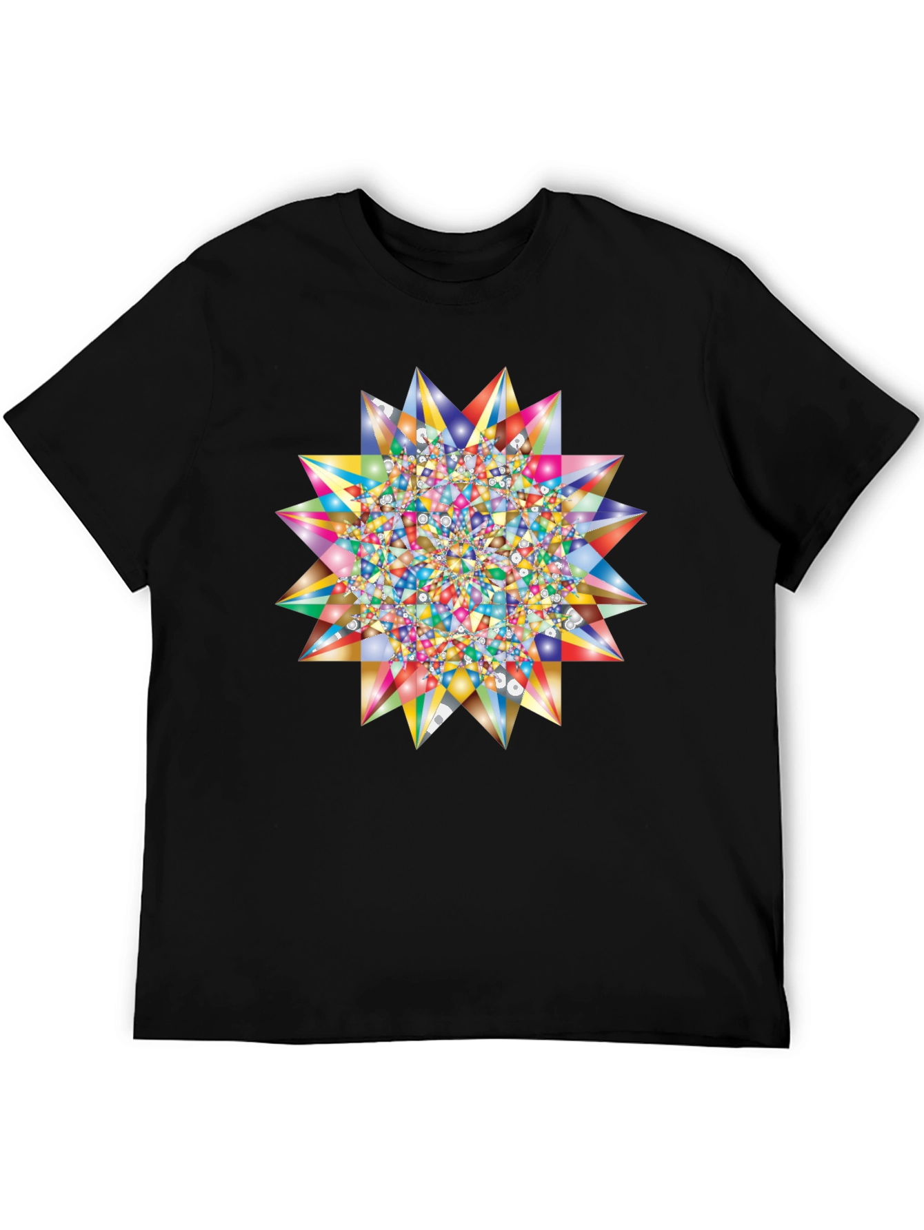 Kaleidoscope Starburst Graphic Tee