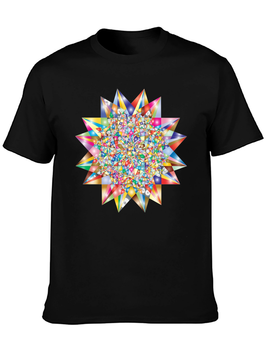 Kaleidoscope Starburst Graphic Tee