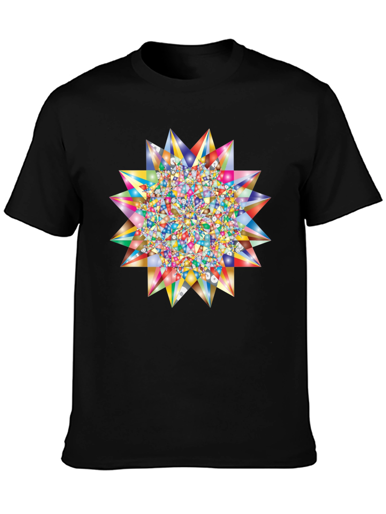 Kaleidoscope Starburst Graphic Tee
