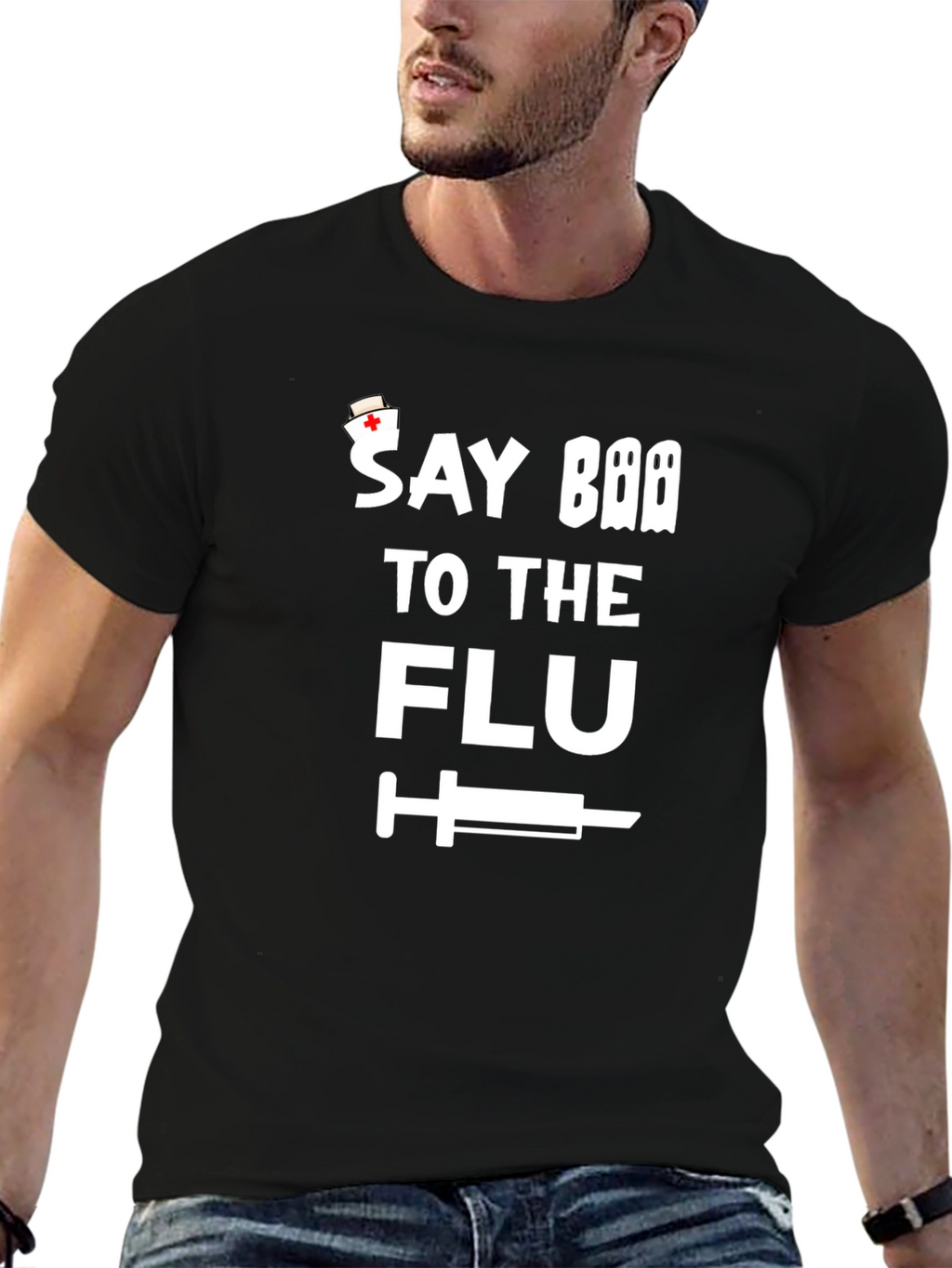 Say Boo to the Flu T-Shirt