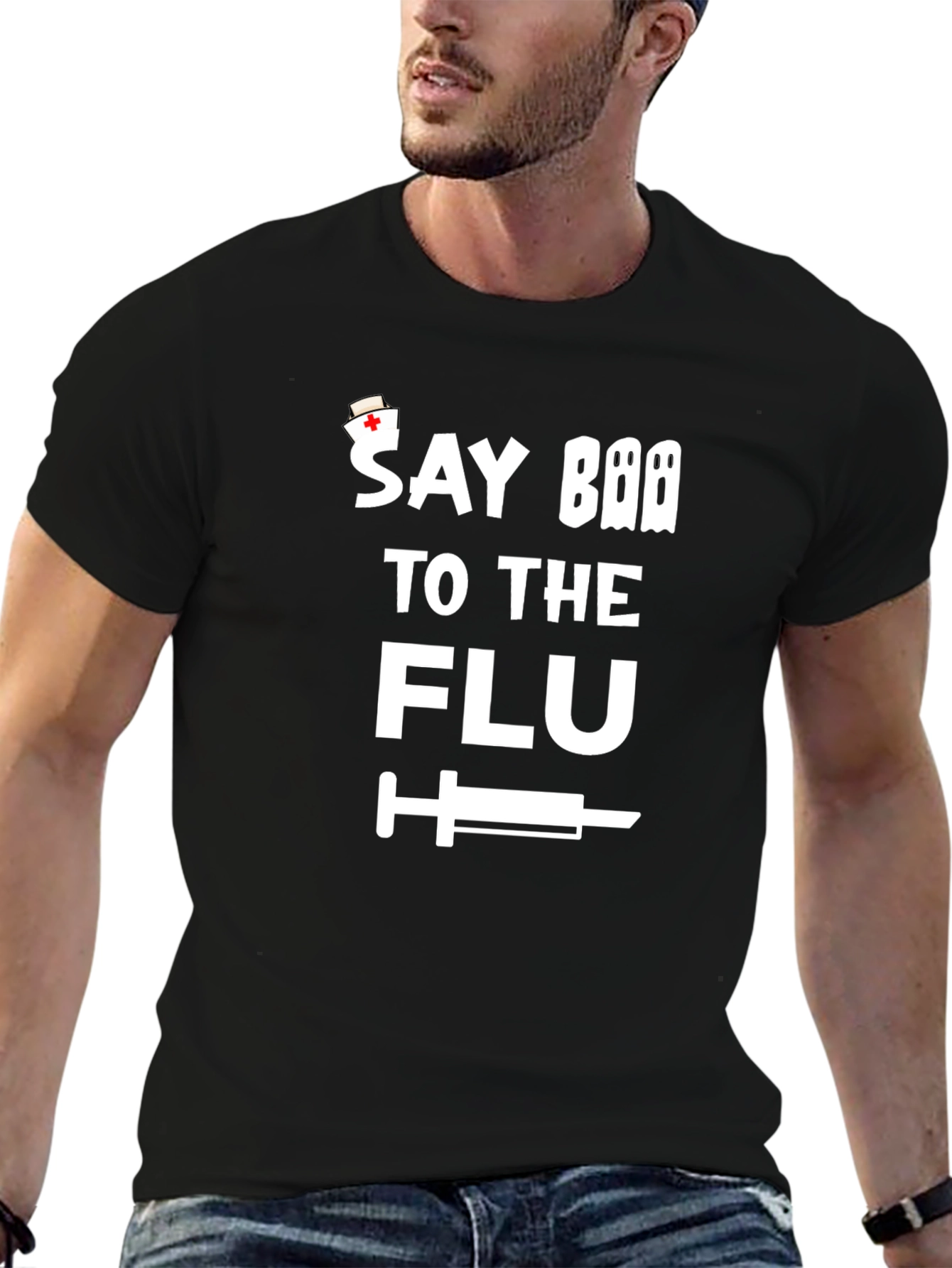 Say Boo to the Flu T-Shirt