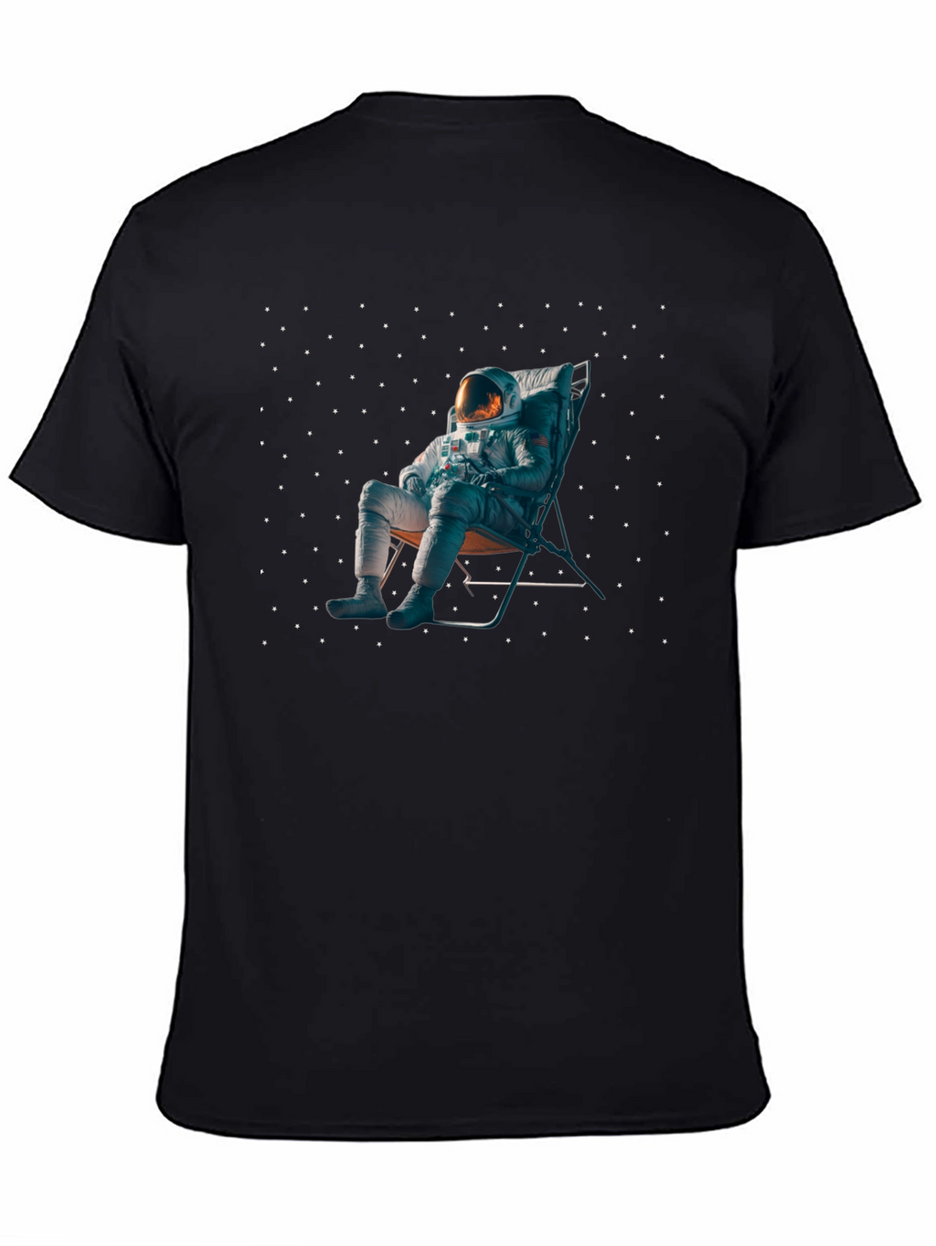 Astronaut Relaxing in Space T-Shirt
