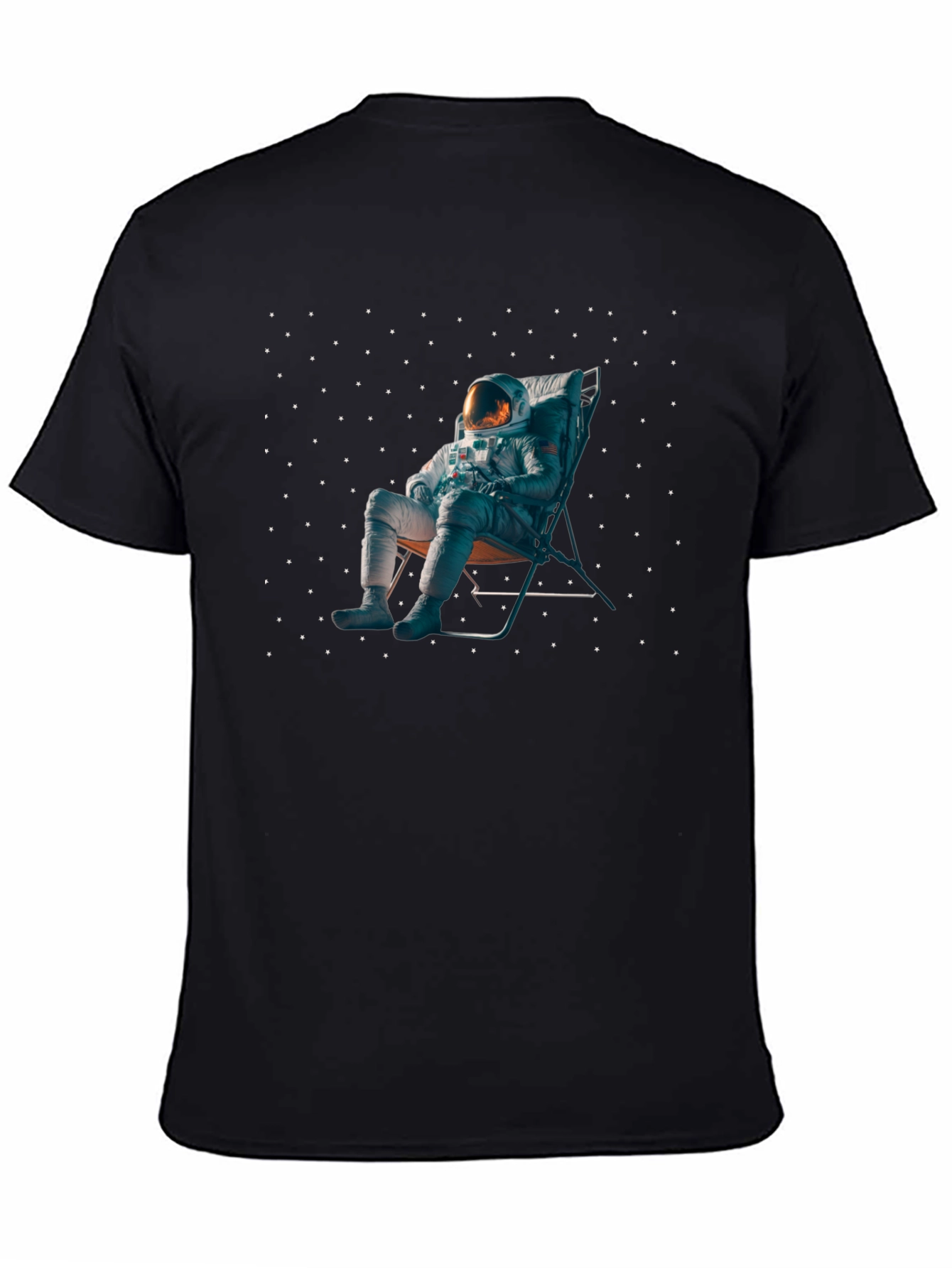 Astronaut Relaxing in Space T-Shirt