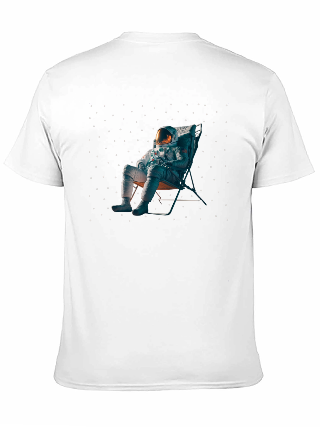 Astronaut Relaxing in Space T-Shirt