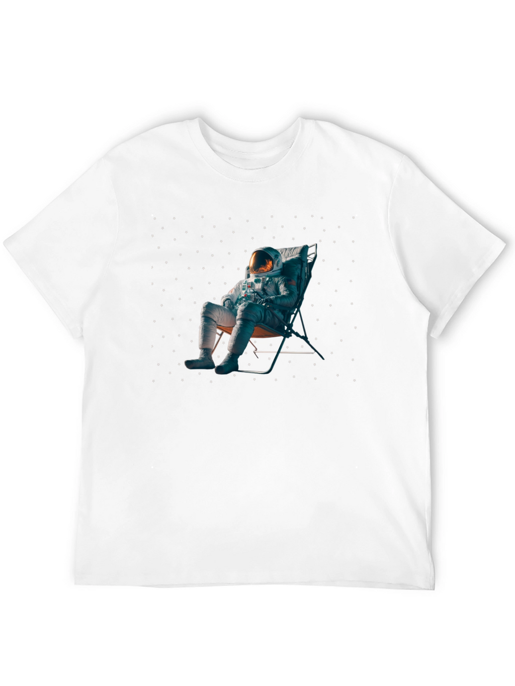 Astronaut Relaxing in Space T-Shirt