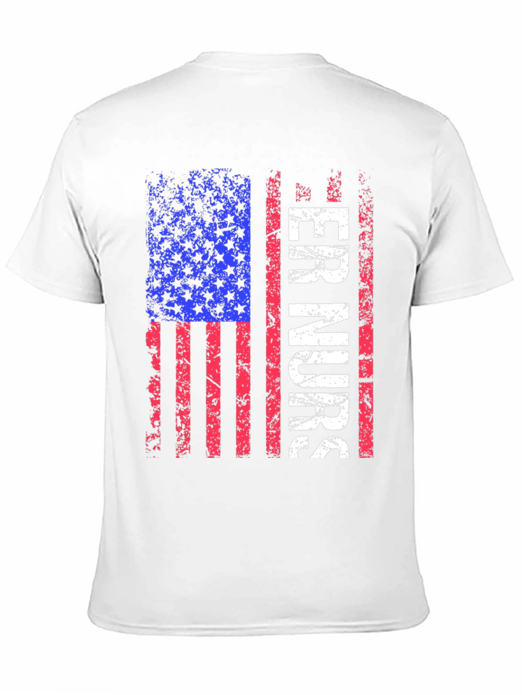 ER Nurse American Flag T-Shirt
