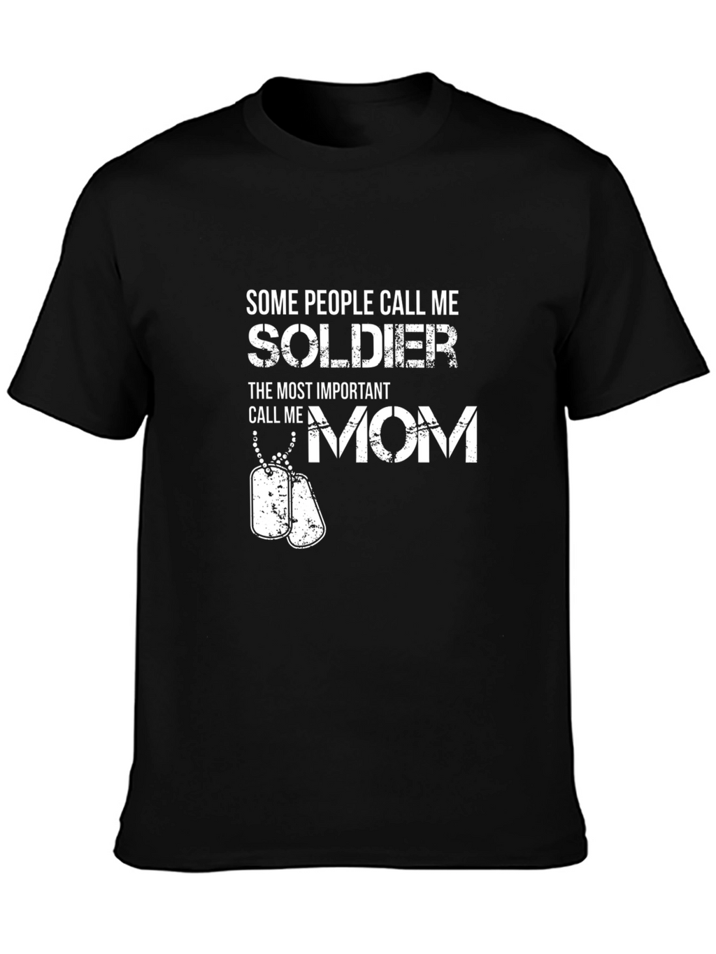 Soldier Mom Graphic Tee - Military Pride
