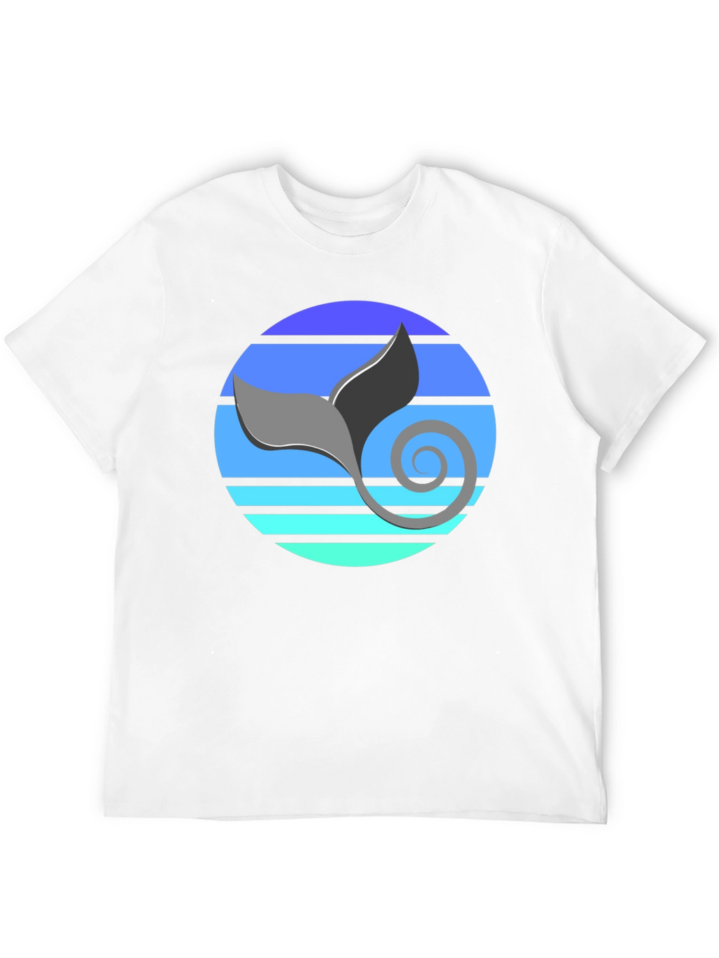 Whale Tail Sunset T-Shirt