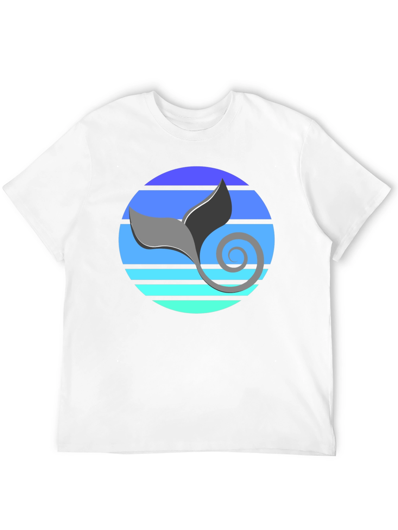 Whale Tail Sunset T-Shirt