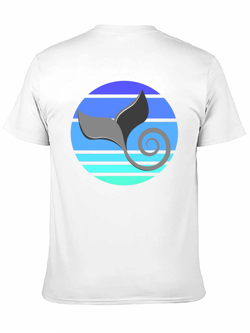 Whale Tail Sunset T-Shirt