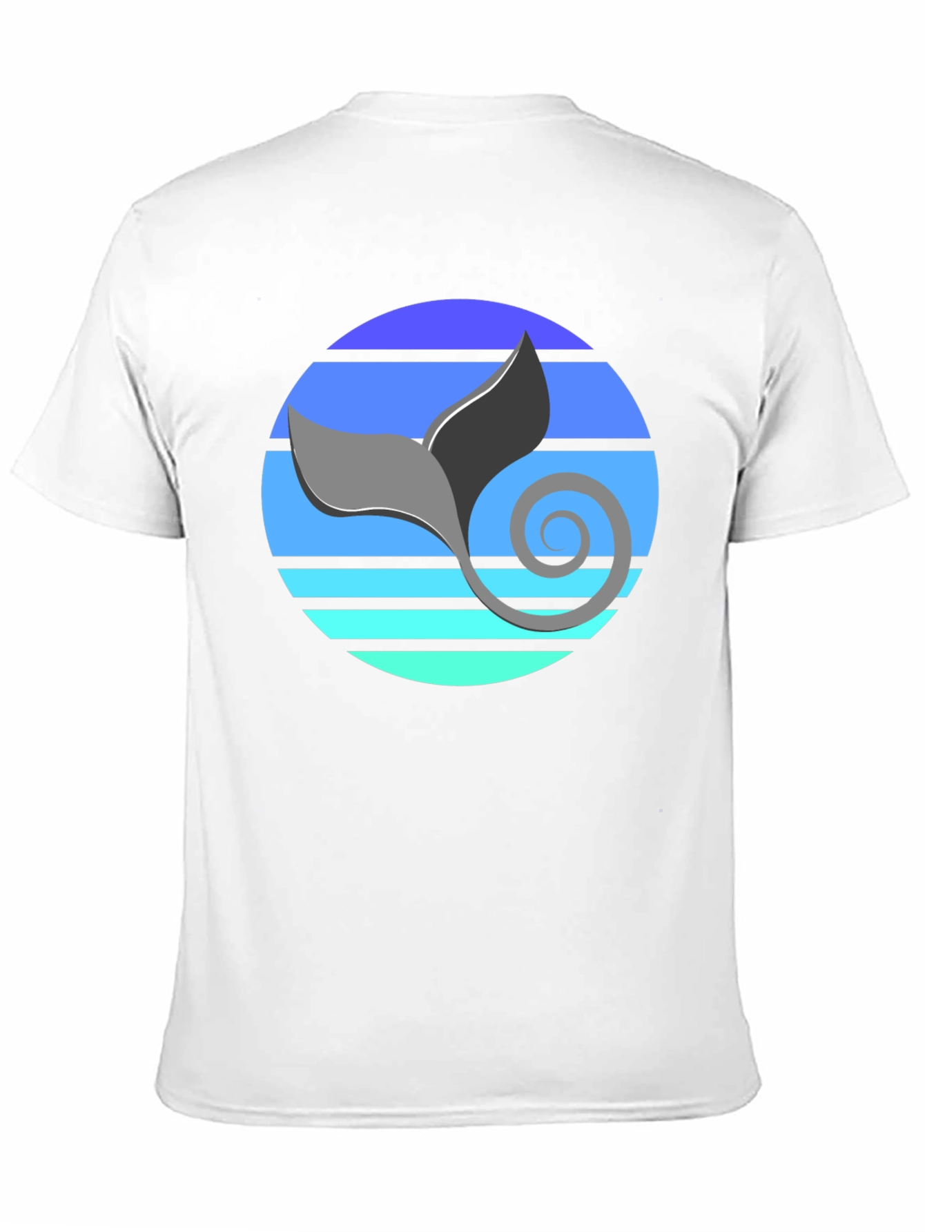 Whale Tail Sunset T-Shirt