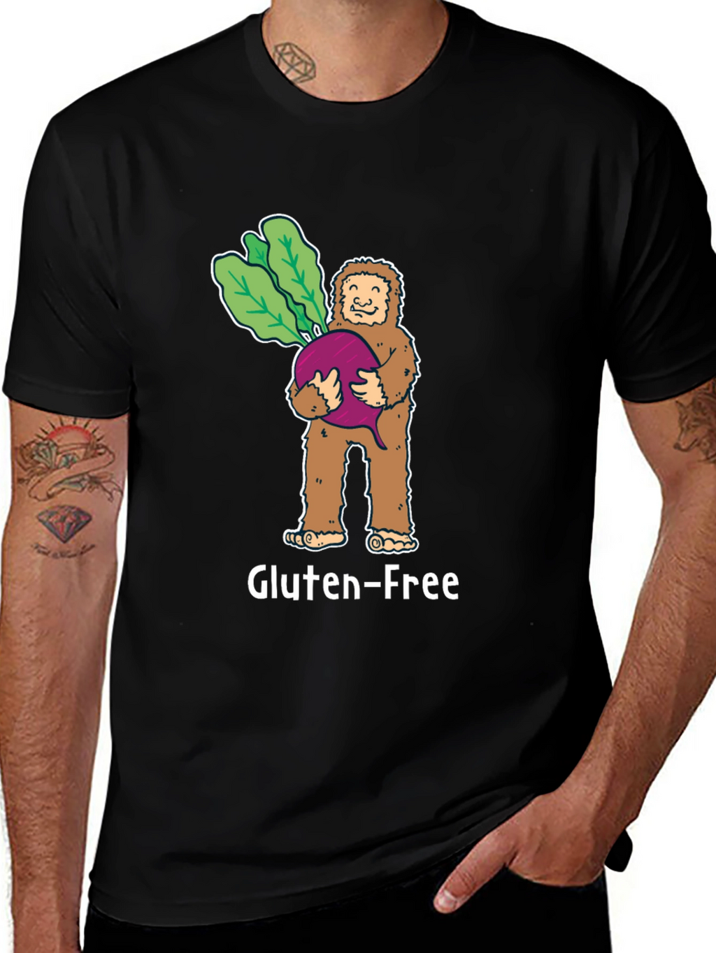 Gluten-Free Bigfoot Beet T-Shirt