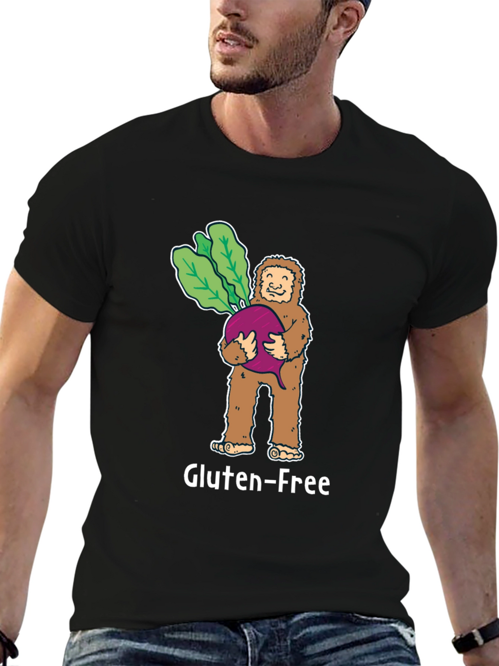Gluten-Free Bigfoot Beet T-Shirt