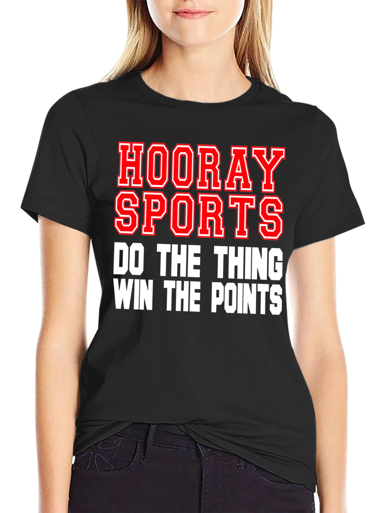 Hooray Sports Graphic Tee - Win the Points T-Shirt