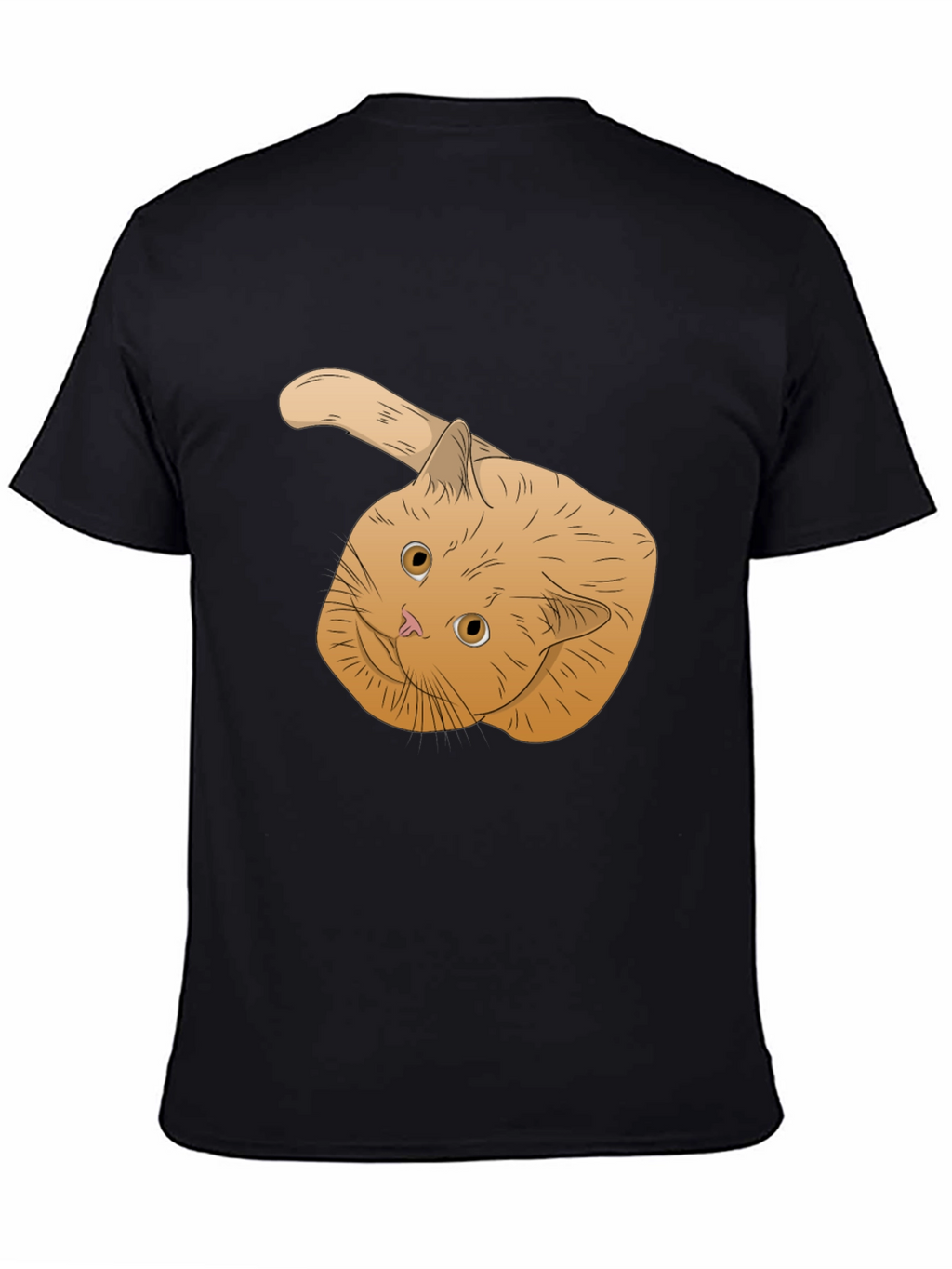 Ginger Cat T-Shirt - Whimsical Pet Lover Apparel