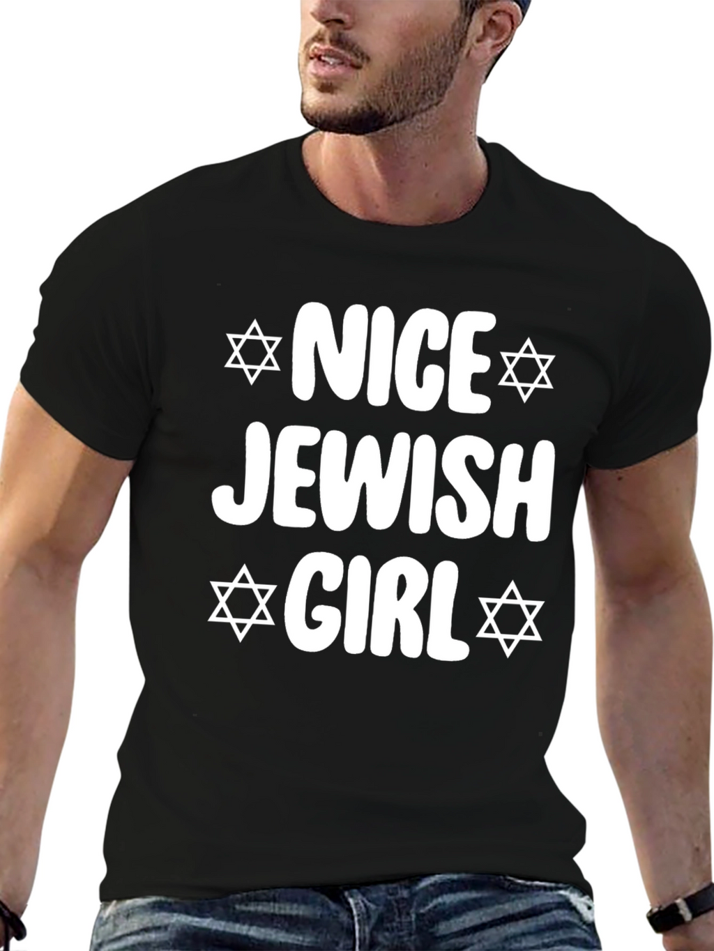 Nice Jewish Girl Graphic T-Shirt