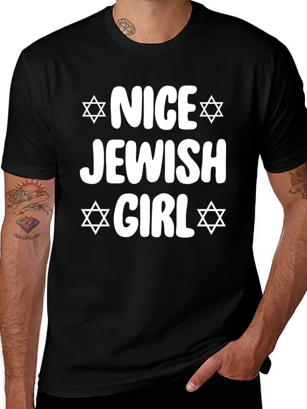 Nice Jewish Girl Graphic T-Shirt