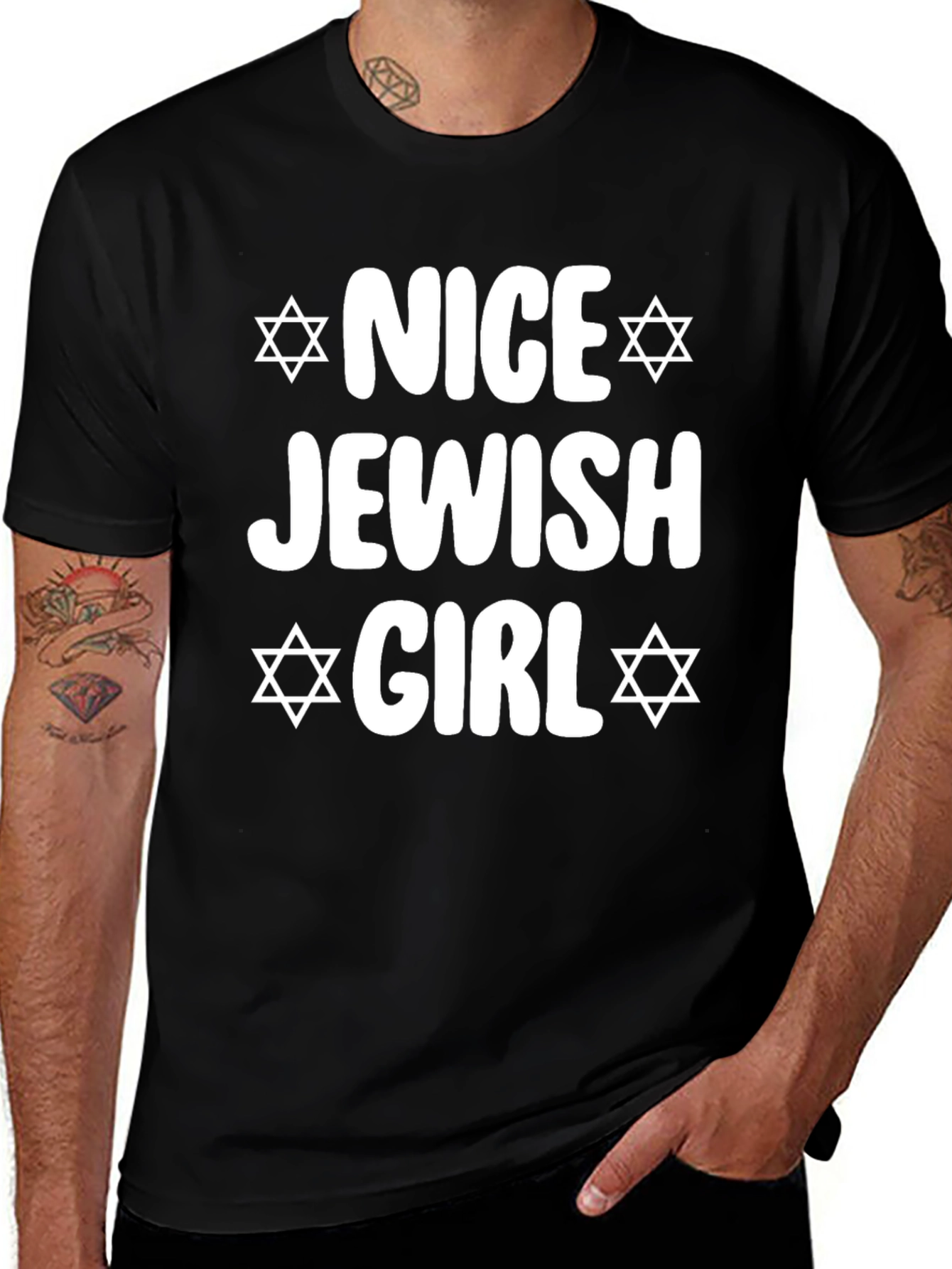 Nice Jewish Girl Graphic T-Shirt