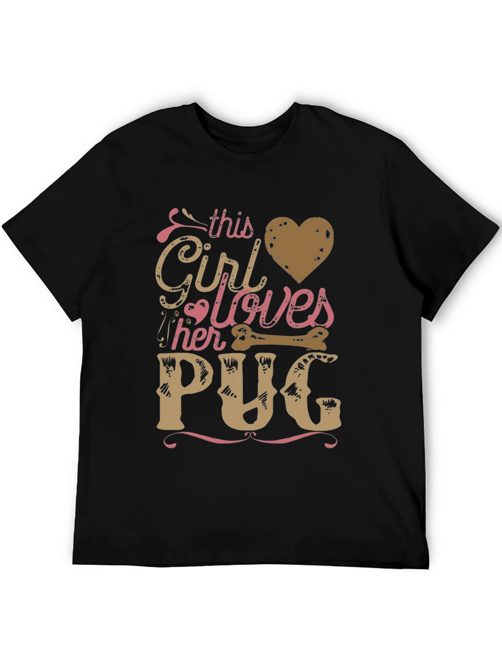 This Girl Loves Her Pug T-Shirt