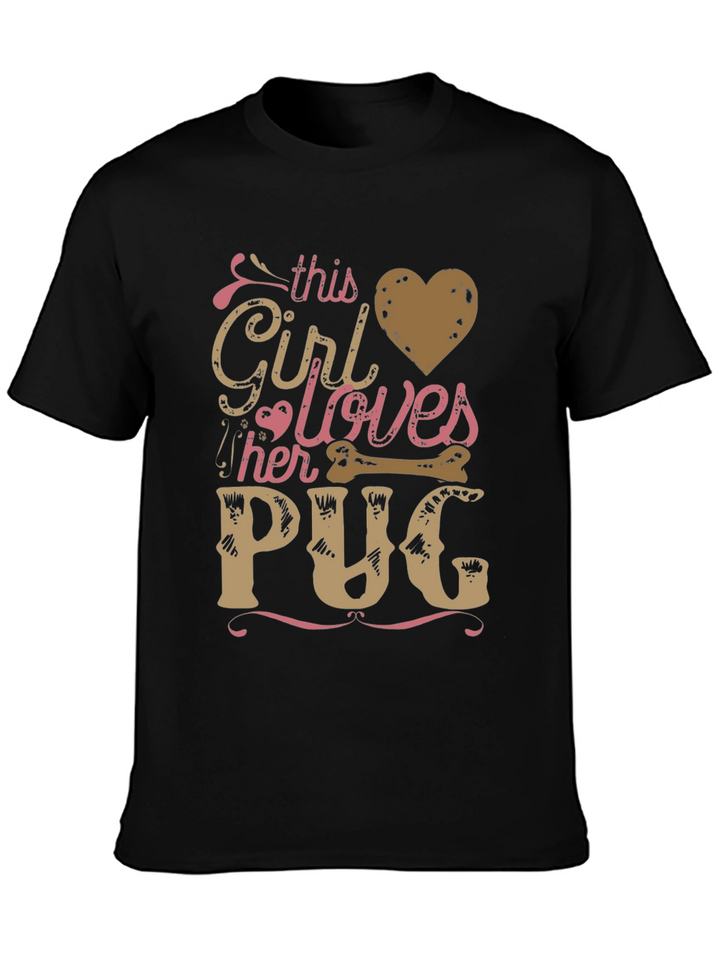 This Girl Loves Her Pug T-Shirt
