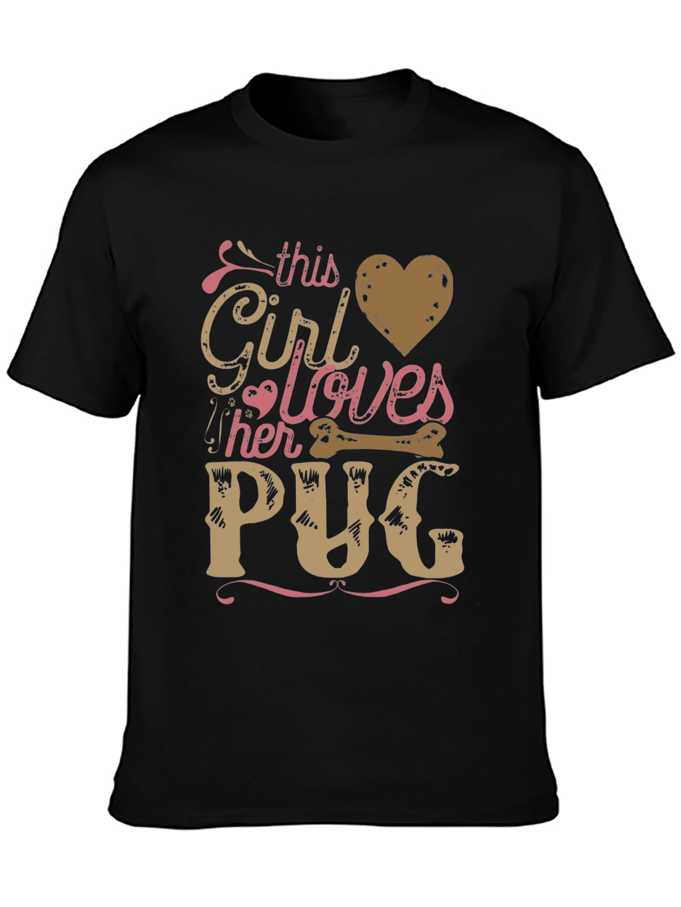 This Girl Loves Her Pug T-Shirt