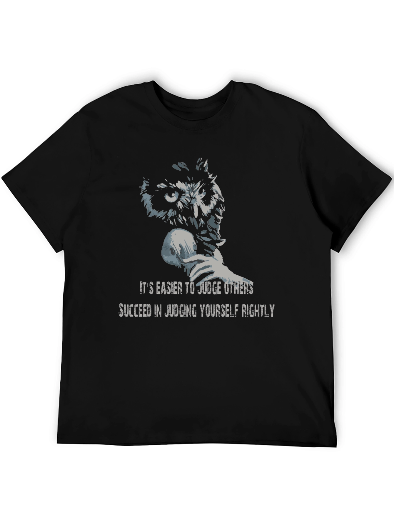 Owl Wisdom Graphic T-Shirt