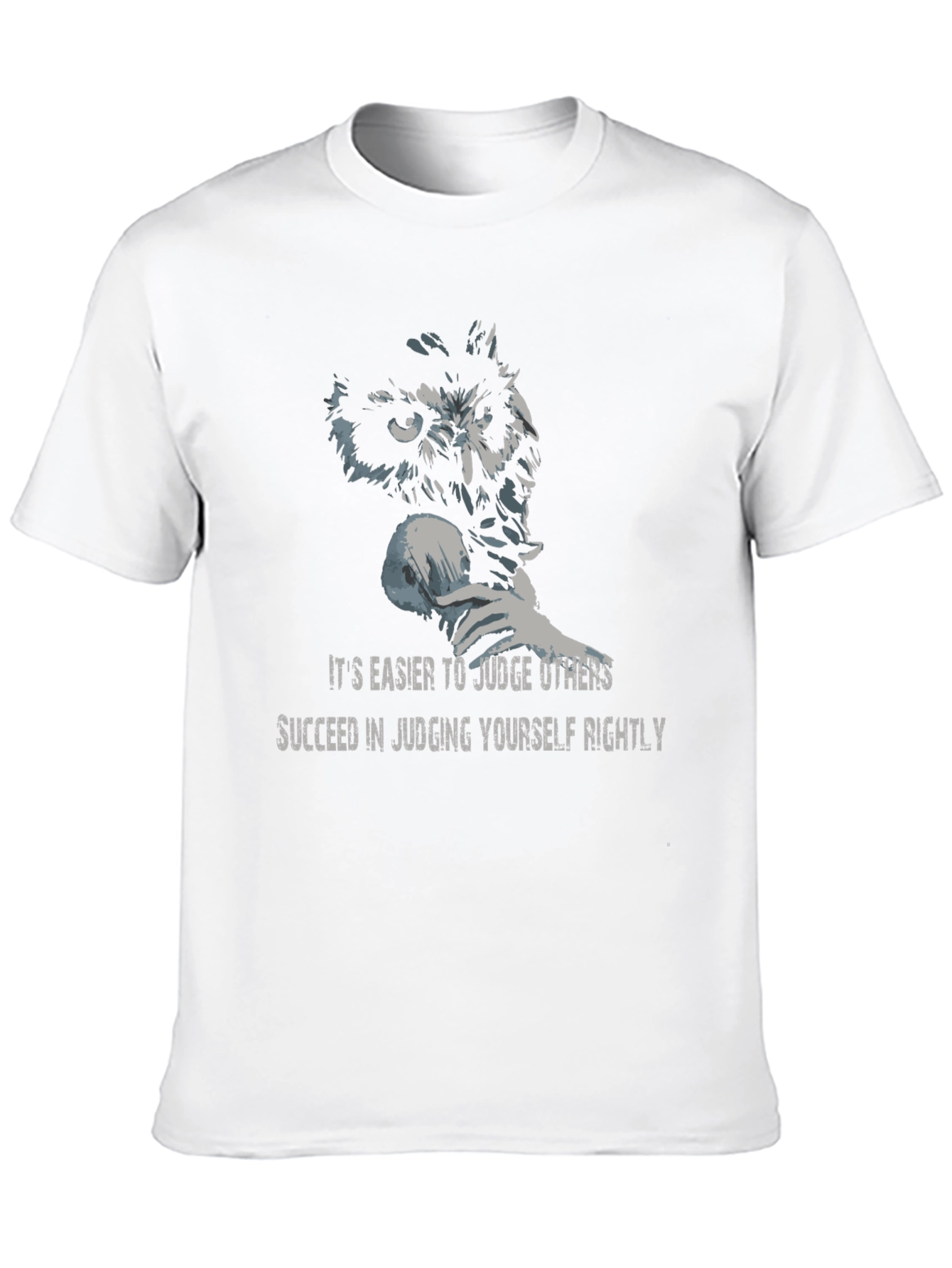 Owl Wisdom Graphic T-Shirt