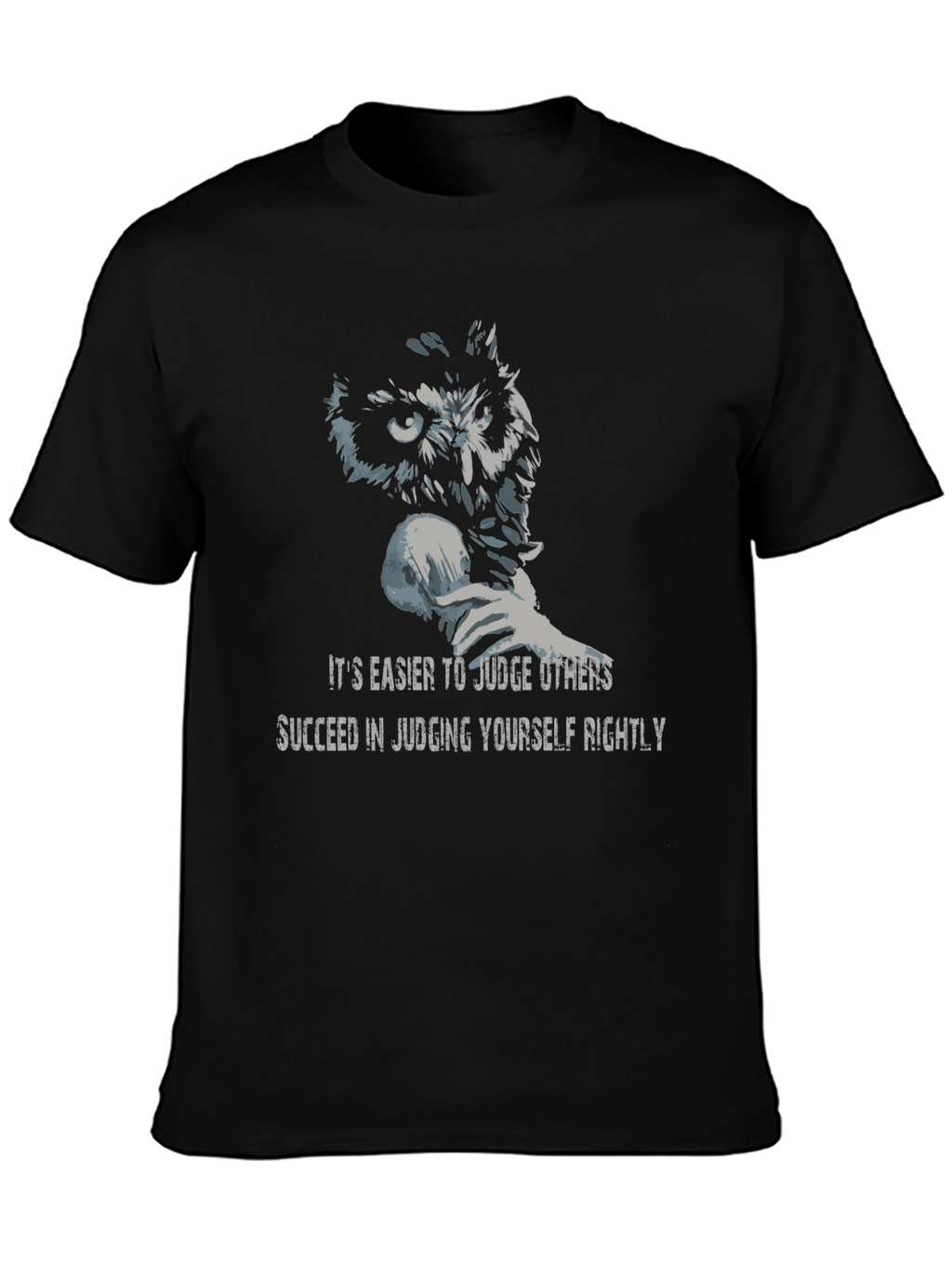 Owl Wisdom Graphic T-Shirt