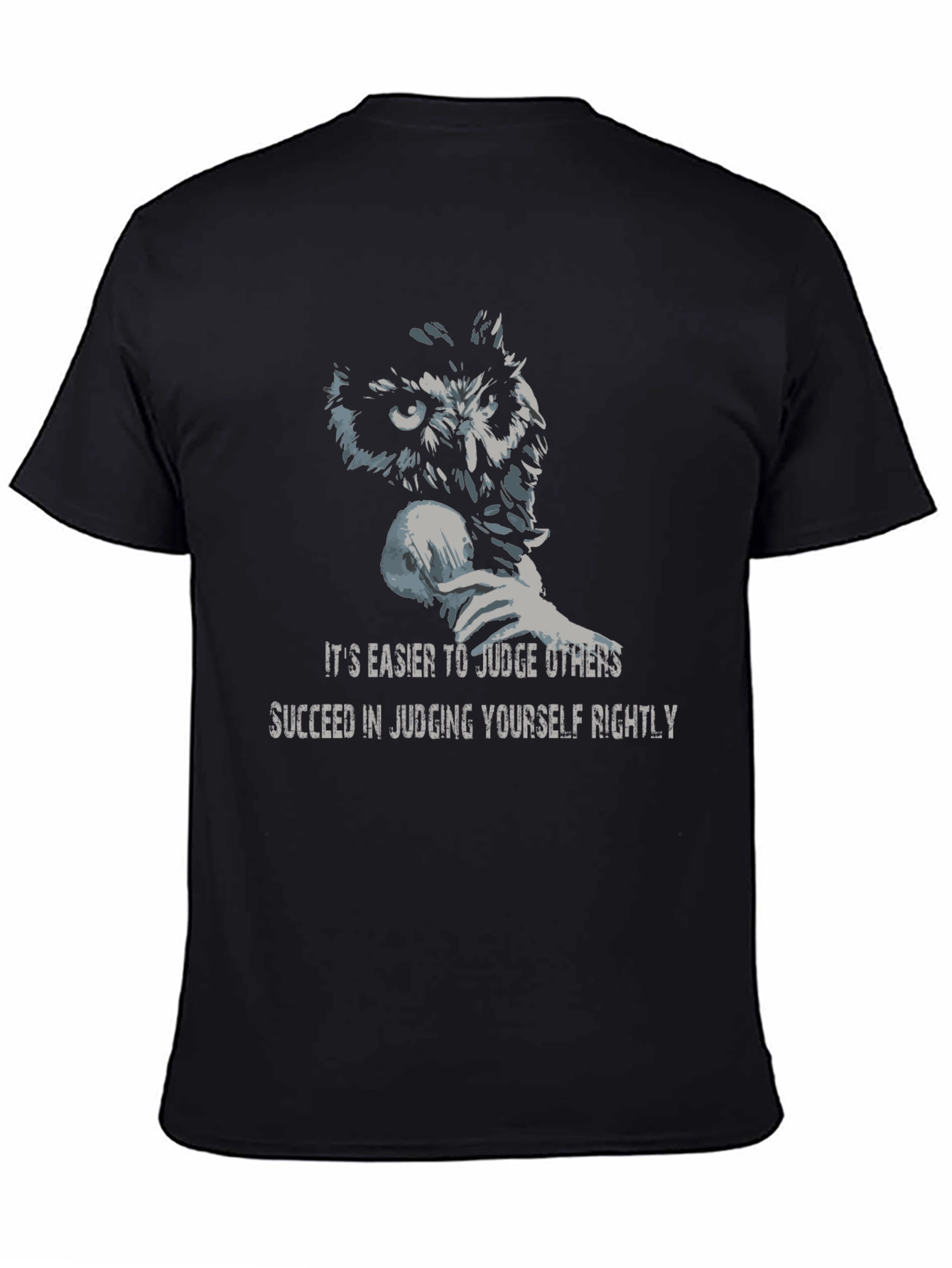 Owl Wisdom Graphic T-Shirt